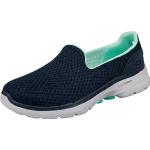 Skechers Go Walk 6 Big Splash Sneaker Femme Navy Textile/turquoise Trim 41 EU