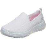 Chaussures de marche Skechers GOwalk blanches en tissu légères Pointure 38 look fashion pour femme 