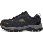 Chaussures de randonnée Skechers bleu marine en daim étanches à lacets Pointure 41,5 look casual pour homme en promo 