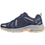 Chaussures de running Skechers bleu marine en tissu Pointure 36 look fashion pour femme en promo 