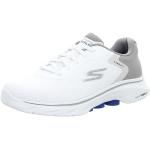 Chaussures de sport Skechers blanches en caoutchouc à élastiques Pointure 47 look fashion pour homme 
