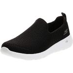 Skechers Homme Go Walk Max-Athletic Air Mesh Chaussures de Marche à Enfiler, Noir/Blanc, 41 EU X-Large