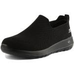 Chaussures de sport Skechers GOwalk noires en tissu Pointure 47 look fashion pour homme en promo 