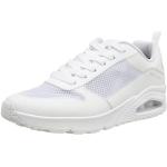 Chaussures de sport Skechers Uno blanches respirantes Pointure 41 look fashion pour homme 