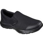Chaussures casual Skechers noires en caoutchouc à élastiques Pointure 43 look casual pour homme 