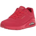 Chaussures de sport Skechers Sport rouges en fourrure Pointure 37 look fashion pour fille 