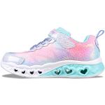 Chaussures de sport Skechers Heart Lights à motif fleurs Pointure 33,5 look fashion pour fille en promo 