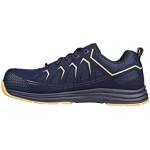 Chaussures de travail  Skechers bleu marine à lacets Pointure 48 look sportif pour homme 