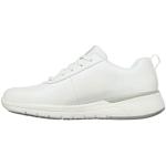 Chaussures de running Skechers blanches à lacets Pointure 37 look casual pour femme en promo 