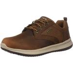 Chaussures de sport Skechers Delson marron imperméables Pointure 41,5 look casual pour homme en promo 