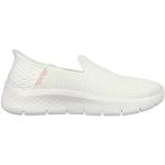 Chaussures casual Skechers blanches en fibre synthétique Pointure 41 look casual pour femme 