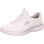 Chaussures casual Skechers blanches Pointure 41 avec un talon jusqu'à 3cm look casual pour femme 