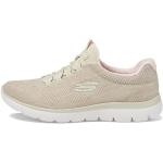 Chaussures casual Skechers Summits taupe Pointure 36 look casual pour femme en promo 