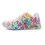 Baskets Skechers multicolores imprimées Pointure 38 look urbain pour femme 