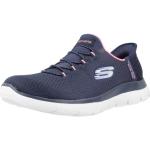 Chaussures de sport Skechers Summits bleues Pointure 42 look fashion pour femme 