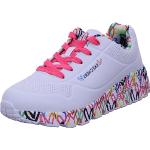 Chaussures multisport Skechers blanche Pointure 27 look fashion pour fille 