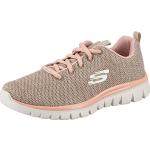 Skechers Sport Womens Graceful Twisted Fortune Sneakers Women Shoes Natural, Pointure:EUR 36