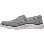 Chaussures casual Skechers Status 2.0 gris clair en toile Pointure 46 look casual pour homme 