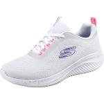 Chaussures de sport Skechers Ultra Flex rose fluo vegan Pointure 36 look fashion pour femme en promo 