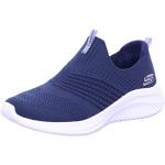 Chaussures Skechers Ultra Flex bleu marine en caoutchouc Pointure 39 look fashion pour femme en promo 