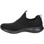 Chaussures de sport Skechers Ultra Flex noires en tissu Pointure 37 look fashion pour femme en promo 