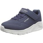 Chaussures de sport d'automne Skechers Uno bleues Pointure 34 look fashion pour garçon en promo 