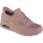 Baskets  Skechers Uno roses look fashion pour femme 