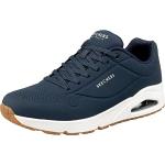 Chaussures de sport Skechers Uno bleues Pointure 43 look fashion pour homme en promo 