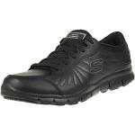 Chaussures de travail  Skechers noires à lacets Pointure 37,5 look casual pour femme 