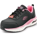 Chaussures de running Skechers Arch Fit roses en caoutchouc anti glisse Pointure 42 look fashion pour femme 