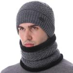 Chapeaux gris en fibre synthétique 63 cm look fashion pour homme 