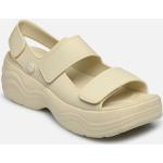 Sandales nu-pieds Crocs beiges Pointure 41 pour femme en promo 