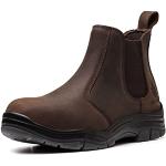 Chaussures de sécurité marron avec embout acier Pointure 48 look fashion pour homme 