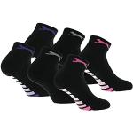 Chaussettes de sport d'hiver Slazenger noires en lot de 6 Pointure 38 look fashion pour femme 