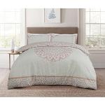 Linge de lit multicolore en coton à motif mandala 200x200 cm 