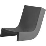 Chaises longues design Slide grises 