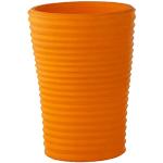 Vases Slide orange à rayures de 50 cm 