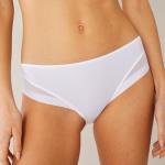 Shorties Dim blancs en microfibre Taille S pour femme en promo 
