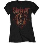 Slipknot T-Shirt Officiel pour Femme Métal 'Evil Witch Noir - Noir - 40