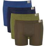 Sloggi Go Natural Lot de 4 shorts, multicolore, L