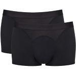 Caleçons Sloggi noirs en lyocell tencel Taille XL look fashion pour homme en promo 