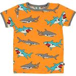 T-shirts à manches courtes Småfolk orange en coton à motif requins bio Taille 5 ans look fashion pour garçon de la boutique en ligne Amazon.fr 