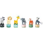 Figurines de girafes Small foot en bois à motif animaux de 3 à 5 ans 