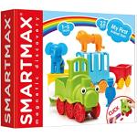 SmartMax - Le Train du Cirque - My First animal Train - Jouet de Construction Magnétique - 22 Pièces à Assembler - Pour Enfants à Partir de 1 An et demi