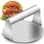 Couverts en acier à motif hamburger inoxydables 