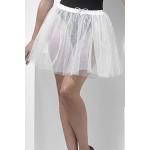 Jupons longs Smiffy's blancs Taille XS look fashion pour femme 