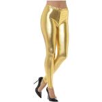 Déguisements des années 80 dorés métalliques Taille M look fashion pour femme en promo 