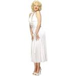 Déguisements de star Smiffy's blancs Marilyn Monroe Tailles uniques look fashion 