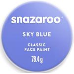 Articles de maquillage de déguisement Snazaroo bleu ciel format voyage sans parfum 75 ml pour enfant 