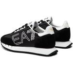 Chaussures de sport EA7 noires en daim Pointure 41,5 look fashion pour homme 
